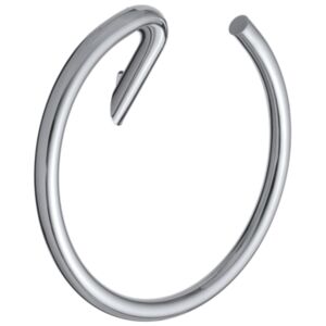 SILIA - Porte-serviettes, mur - rond - chrome - ADI_0611