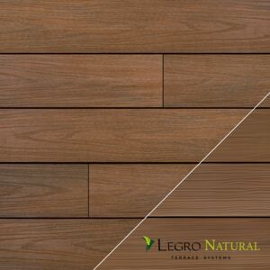 Decking board LEGRO Natural DS 14 Walnut 138*22*3000
