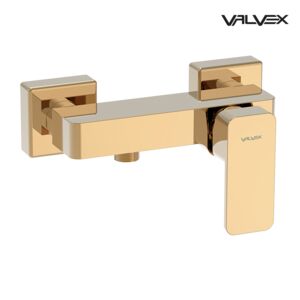 Loft Gold Wall mounted shower mixer