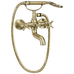 TEMISTO - Bath mixer, with shower set - brass - BQT_M11D