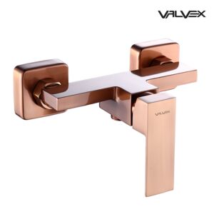 ARS Satin Copper Brause-Wand-Mischbatterie mit Garnitur