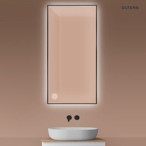 Oltens Nordlis lustro 60x120 cm prostokątne z oświetleniem od tyłu