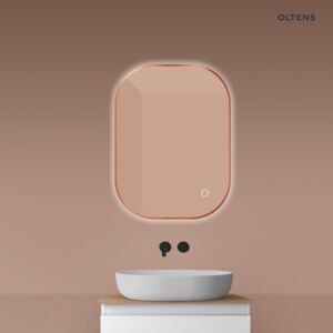 Oltens Nordlis 60x80 cm rechteckiger Spiegel mit LED-Beleuchtung