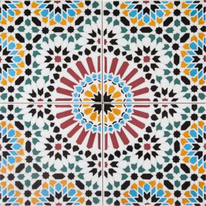 Hass - Moroccan Ceramic Tiles 20x20 cm