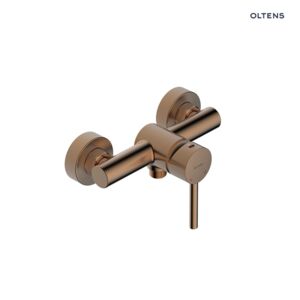 Oltens Molle wall-mounted shower mixer brushed copper 33000610