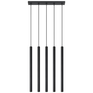 Lampa wisząca PASTELO 5 czarna