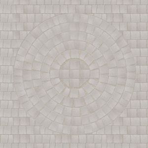 PETIT ZIEL-BRUK_PETIT_szary_kompozycja_kolo_157x166cm