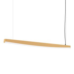 Lampa wisząca JORUN 150 złota LED 3000K