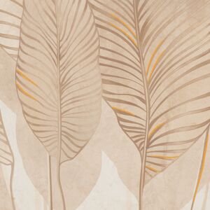 Mild Clay leaves B Porcelain decoration 1198x598