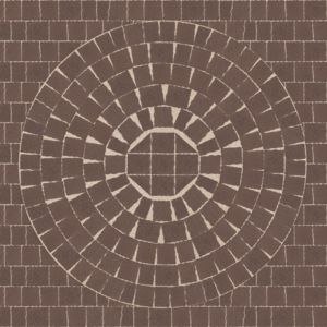 PETIT ZIEL-BRUK_PETIT_torfowy_kompozycja_kolo_150x148cm