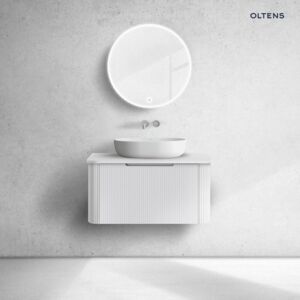 Oltens Hamnes base unit, 80 cm, white 60023000