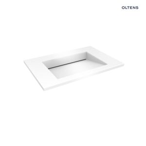 Oltens Stila cabinet wash basin 80x45 cm LavaForm, matte white