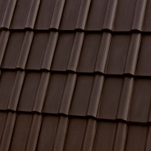 Piemont brązowa angobowana