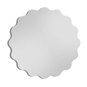 Lustro Holly – falowane okrągłe, dekoracyjne
