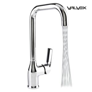 AURORA Bateria kuchenna stojąca z obrotową wylewką z perlatorem MIKADO