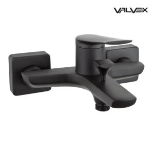 SOHO Black Wall mounted bath mixer