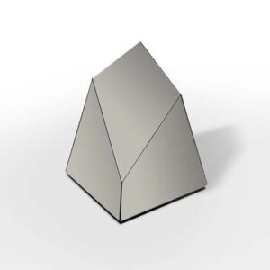 Bryła Sky – lustrzana dekoracja ogrodowa