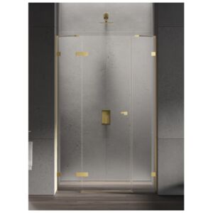 Eventa Gold Shine recessed door with additional wall