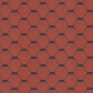 Hexagonal red