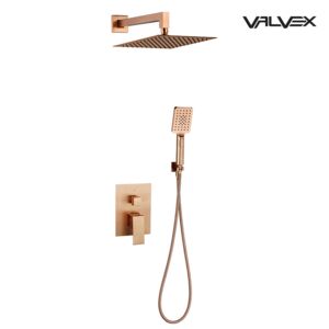 ARS Satin Copper Concealed shower set