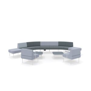 SitiQ Modular sofa with metal utility function