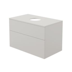 PRIZMA - Waschbeckenschrank, mit Waschtischplatte - kaschmir - SDI_KB8