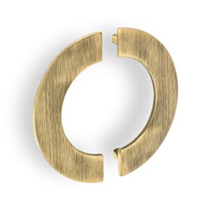 Uchwyt  do mebli półokrąg  mosiądz antic Corso SY4805.0128.AB