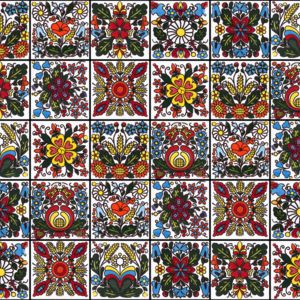 Kociewski - Zestaw Patchwork płytek meksykańskich_min