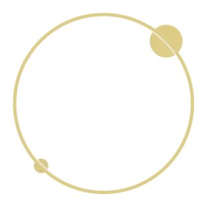 Saturno Gold 46W LED ceiling lamp
