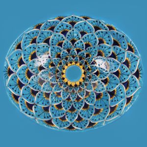 Azura - Ręcznie malowana nablatowa umywalka z Meksyku 02_Diffuse