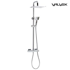 Cubus Chrome Shower set with thermostatic mixer