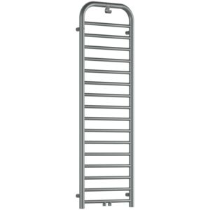 SILIA - Bathroom heater - height 157 cm - matte steel - AGI_FG51