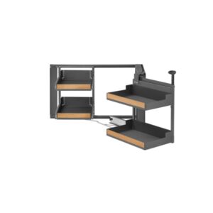 Magic Corner Comfort Fioro 900/ 450/ antracyt