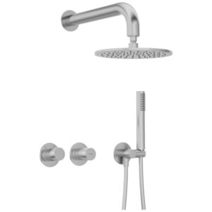 SILIA HEXA - Concealed shower set, with a shower head
