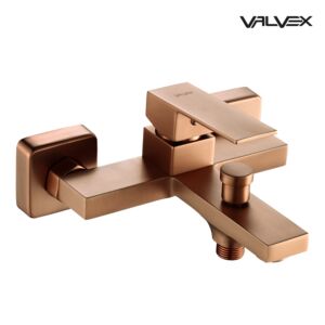 ARS Satin Copper Wall mounted bath mixer