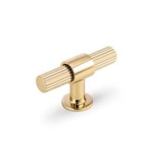 Gałka do mebli typu T-bar Ritmo gold lux SY9237.0060.GL