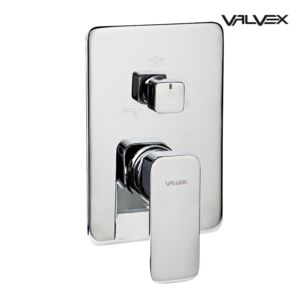 Loft Chrome 3-function concealed mixer