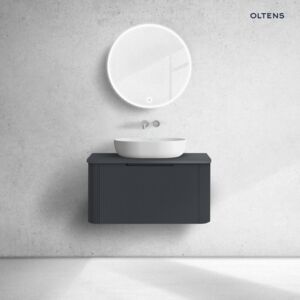 Oltens Hamnes base unit, 80 cm, black matte 60023300