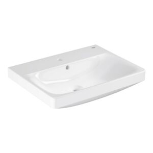 Wash basin 60 mm - 1 hole punched - with overflow