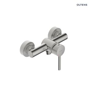 Oltens Molle bateria prysznicowa ścienna nikiel 33000910