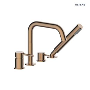 Oltens Molle bateria wannowo-prysznicowa kompletna 4-otworowa