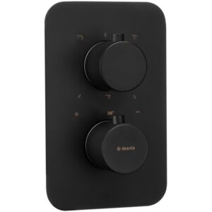 THERM  Element zewnętrzny do BOXa termostatycznego nero