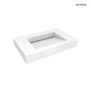 Oltens Stila Wall-Mounted Lavatory Basin 90x45 cm LavaForm matte white