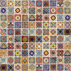 Caliente - Zestaw Patchwork płytek meksykańskich