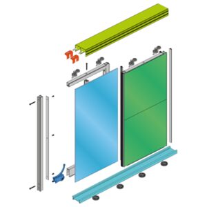 Frameless system without frame