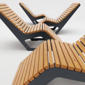 leżak parkowy Comodo 1306 DR