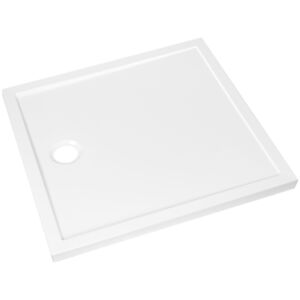 PRIZMA - Acrylic shower tray, square, 90 cm - white