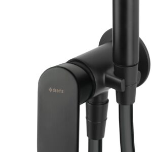 ALPINIA Bidet tap, concealed, with bidet shower, nero