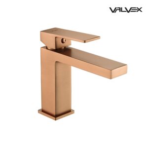 ARS Satin Copper Washbasin mixer without pop-up drain