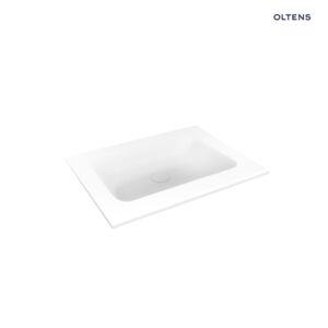 Oltens Kalla cabinet wash basin 60x46 cm LavaForm, matte white